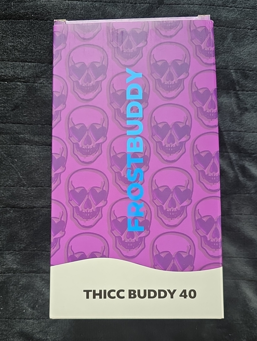 Frost Buddy Thicc Buddy 40 Ounce DROP DEAD GORGEOUS Purple Skulls SOLD OUT